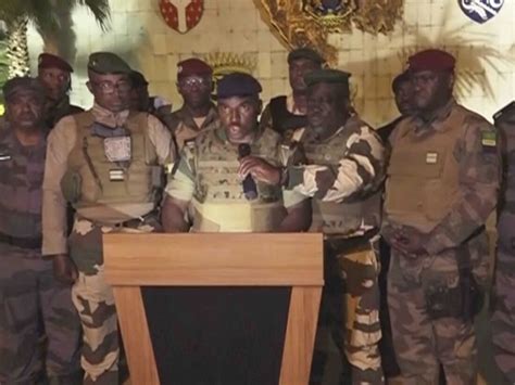 Gabon military officers say they’re seizing power just days after the presidential election